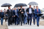 Igor Shuvalov pays a visit to the construction site for the stadium in Kaliningrad 